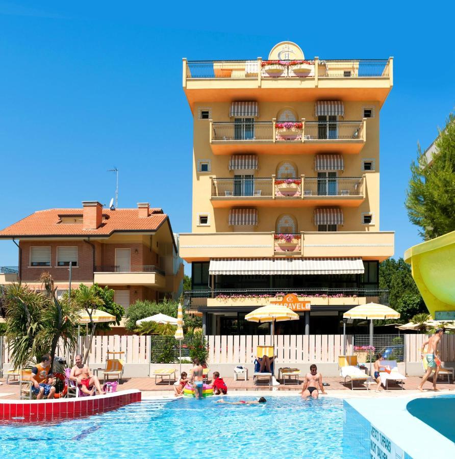 Hotel Caravel B&B Misano Adriatico Eksteriør billede